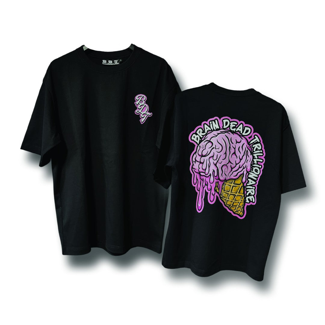 brain dead t-shirt graphic streetwear oversized cotton tee