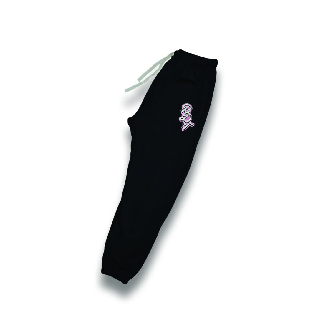 trippy graphic fleece sweatpants puff print streetwear