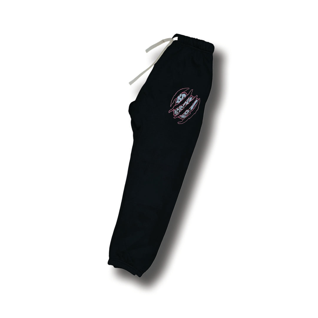 dead or alive puff print trippy graphic streetwear sweatpants